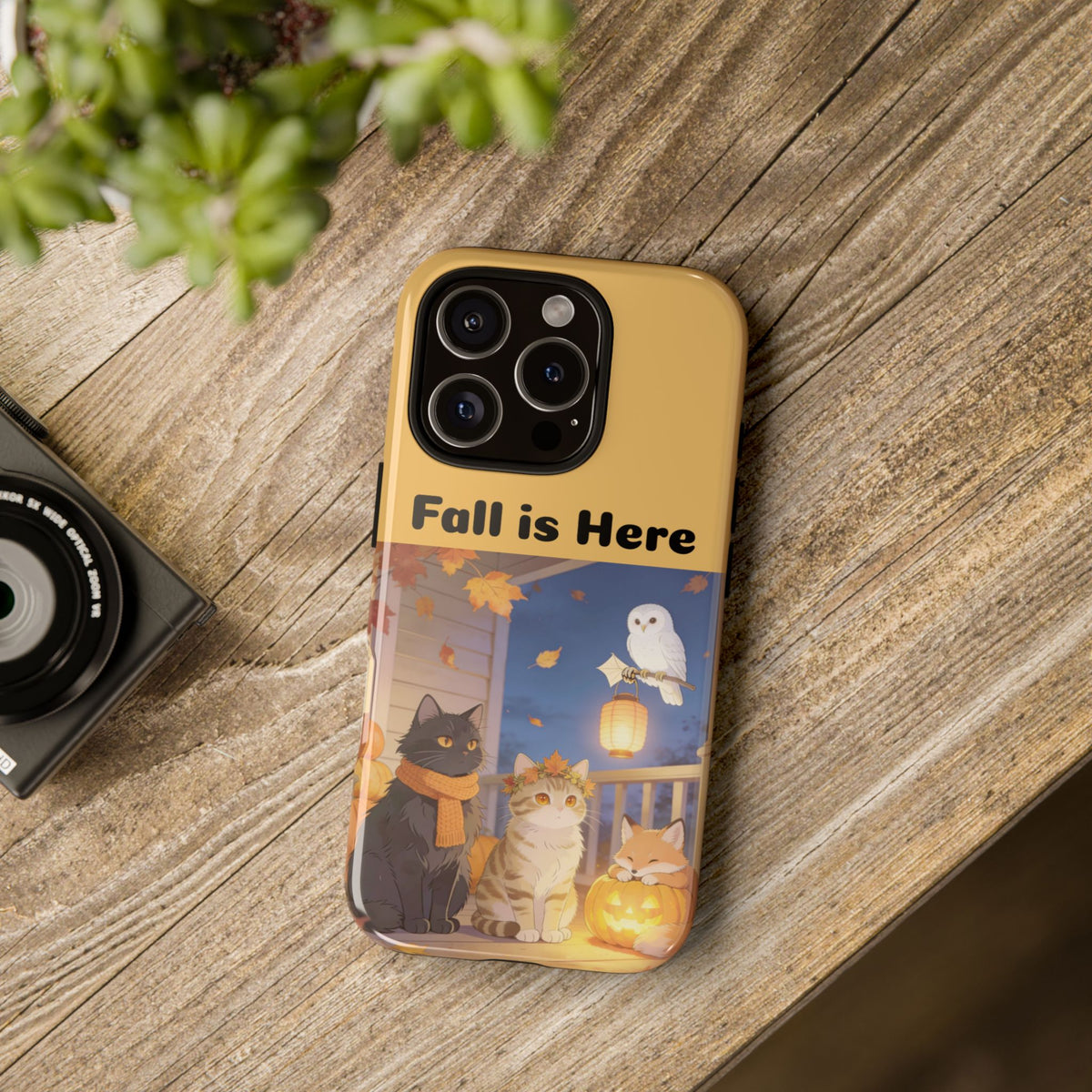 First Frost Watch — Autumn Cat iPhone Case