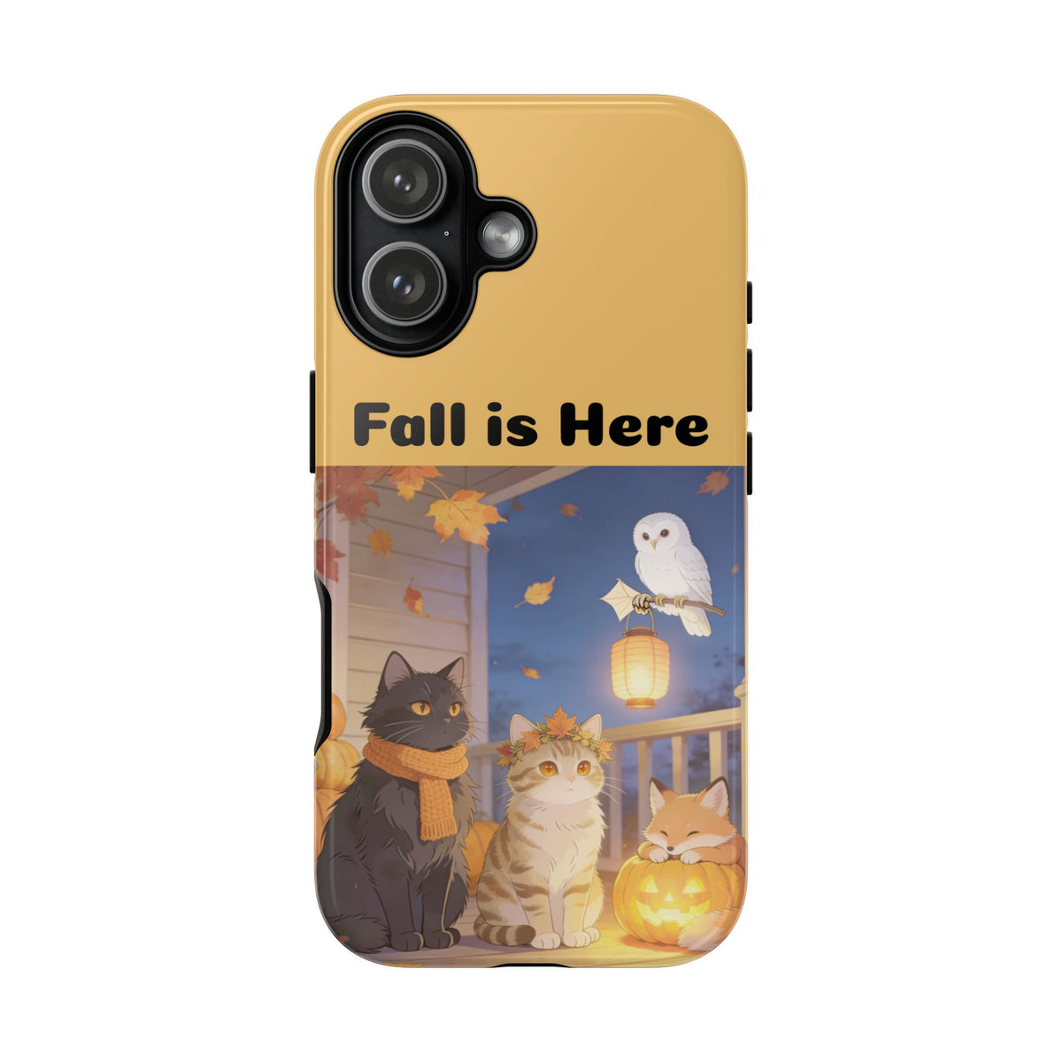 First Frost Watch — Autumn Cat iPhone Case