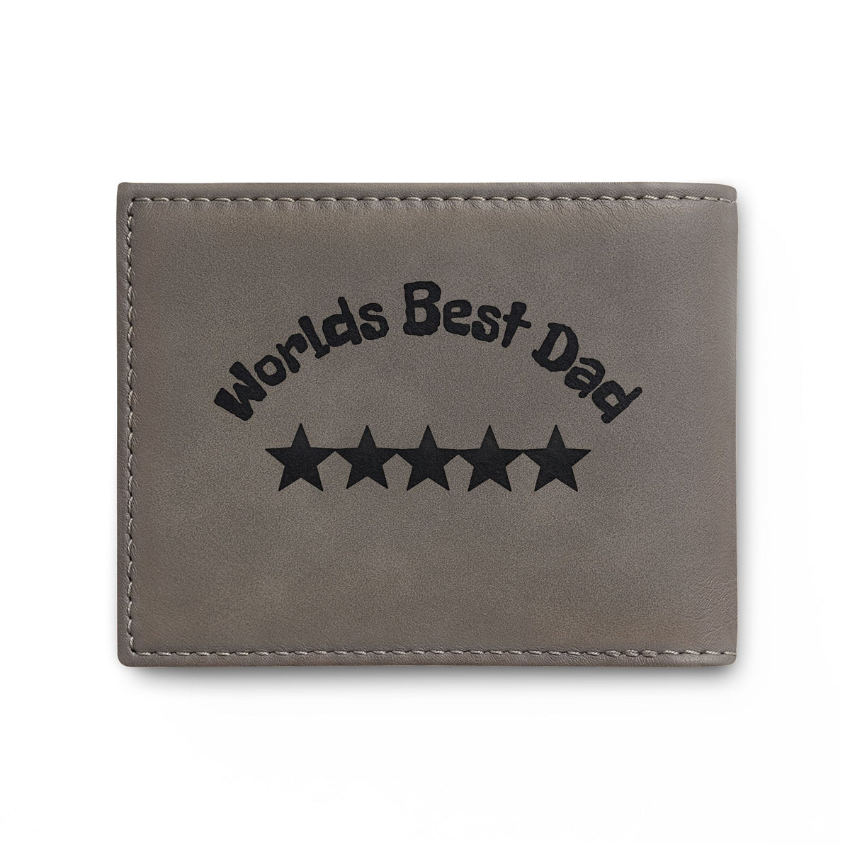 The Quiet Provider — Dad Bi-Fold Wallet, Silhouette Design