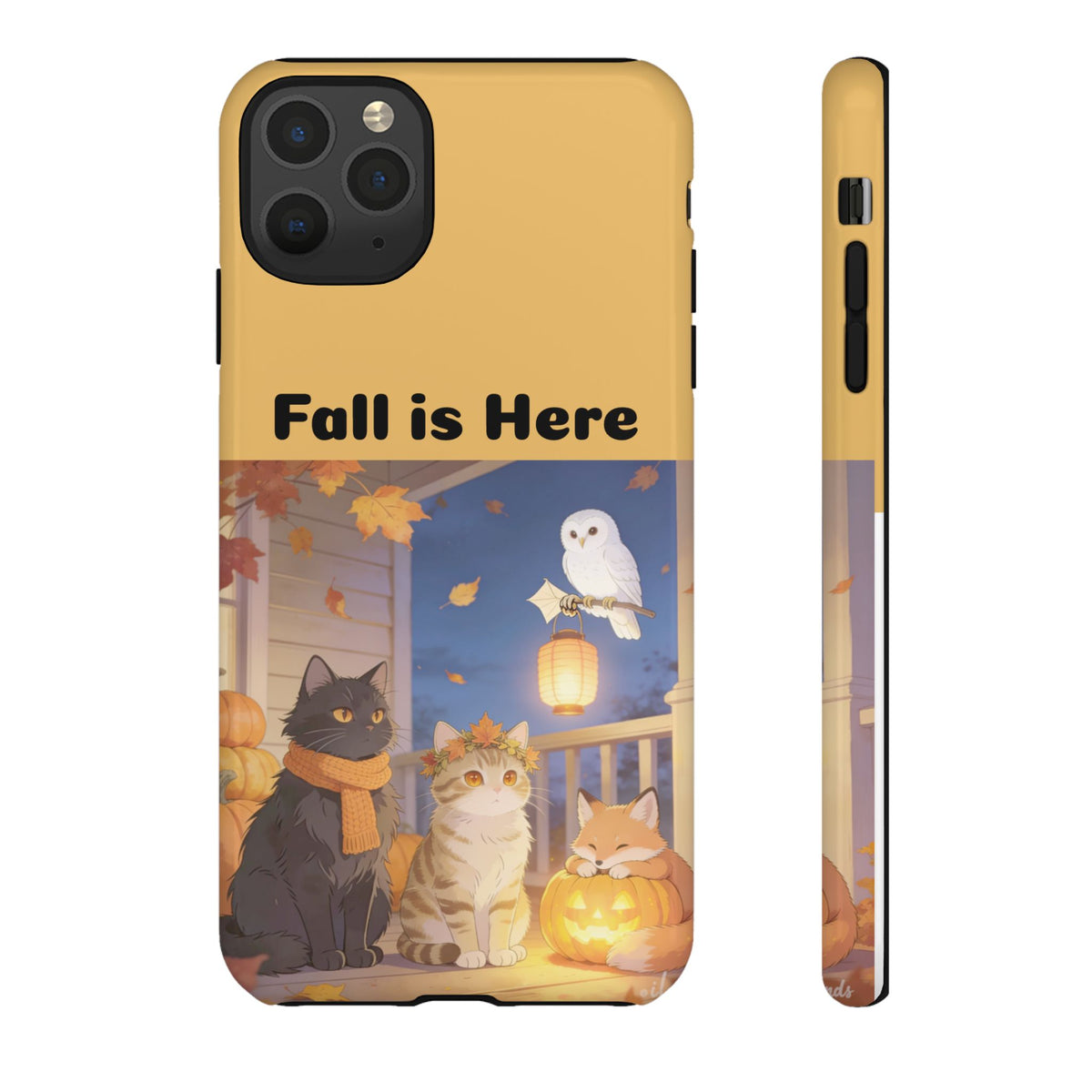 First Frost Watch — Autumn Cat iPhone Case