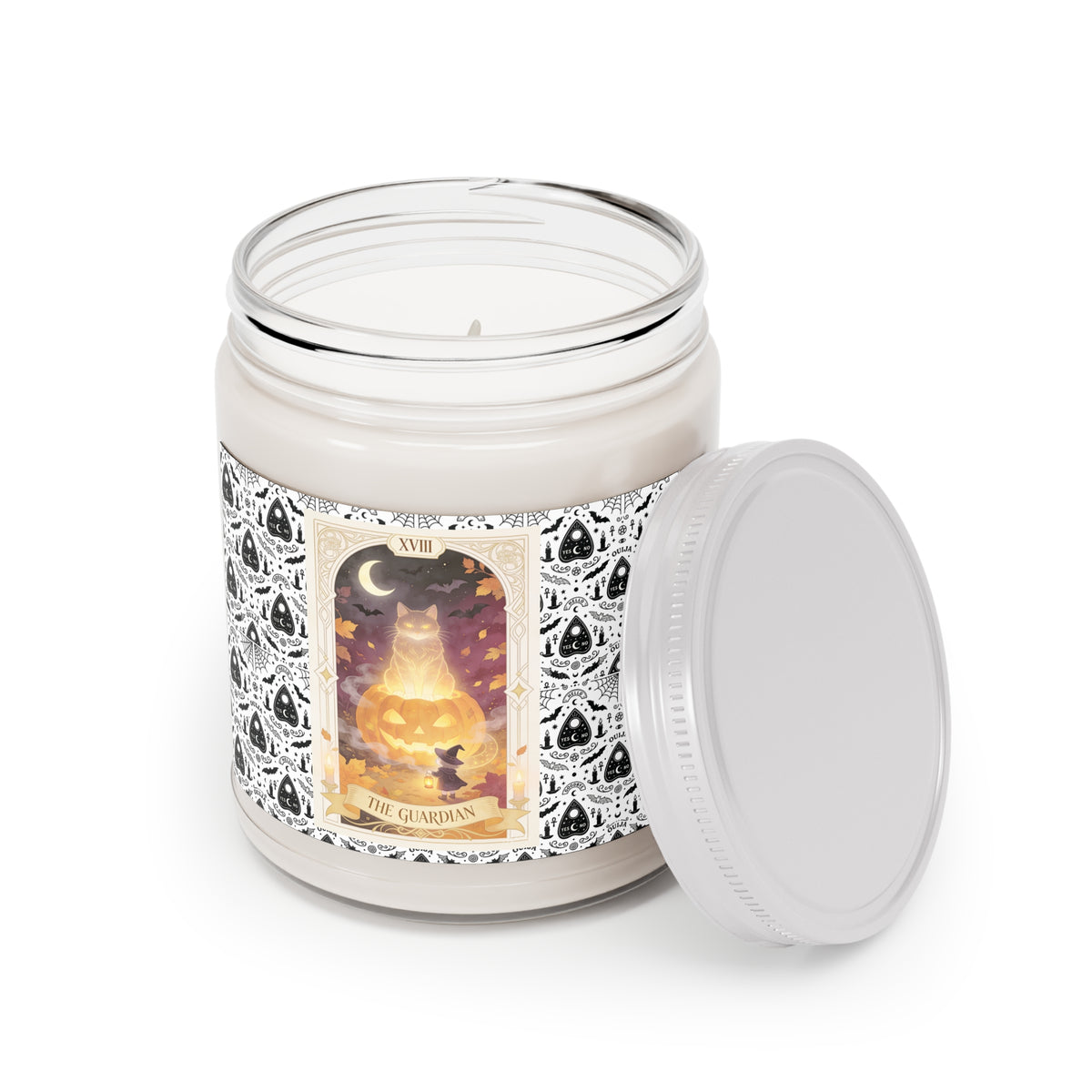 The Guardian's Card — Tarot Cat Candle