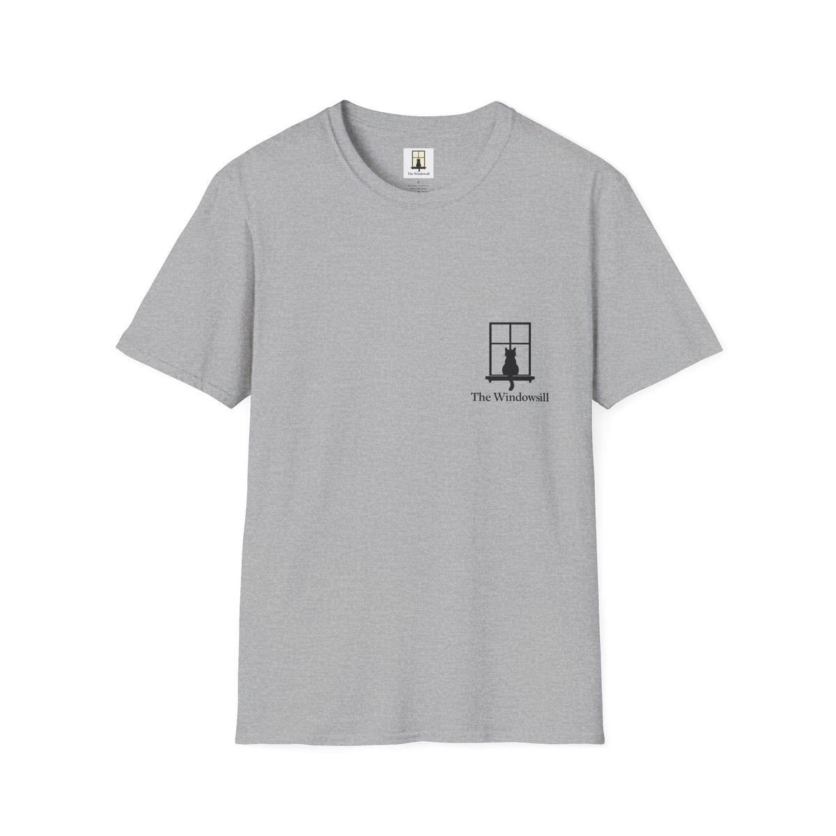 The Windowsill Cat — Window Silhouette Graphic Tee