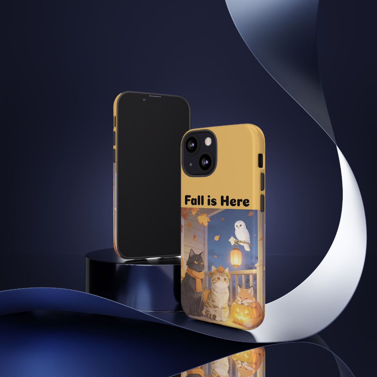 First Frost Watch — Autumn Cat iPhone Case