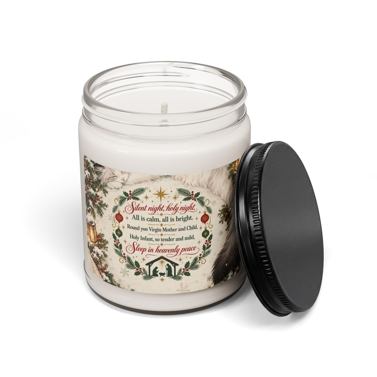 Silent Night Carol — Holy Night Christmas Soy Candle