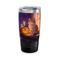 The Porch Watcher  - 20oz Halloween Cat Tumbler