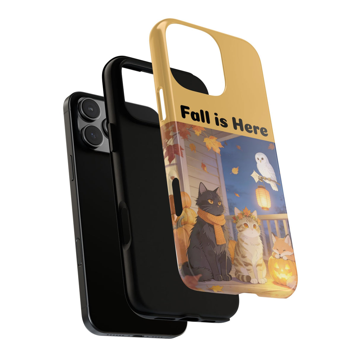 First Frost Watch — Autumn Cat iPhone Case