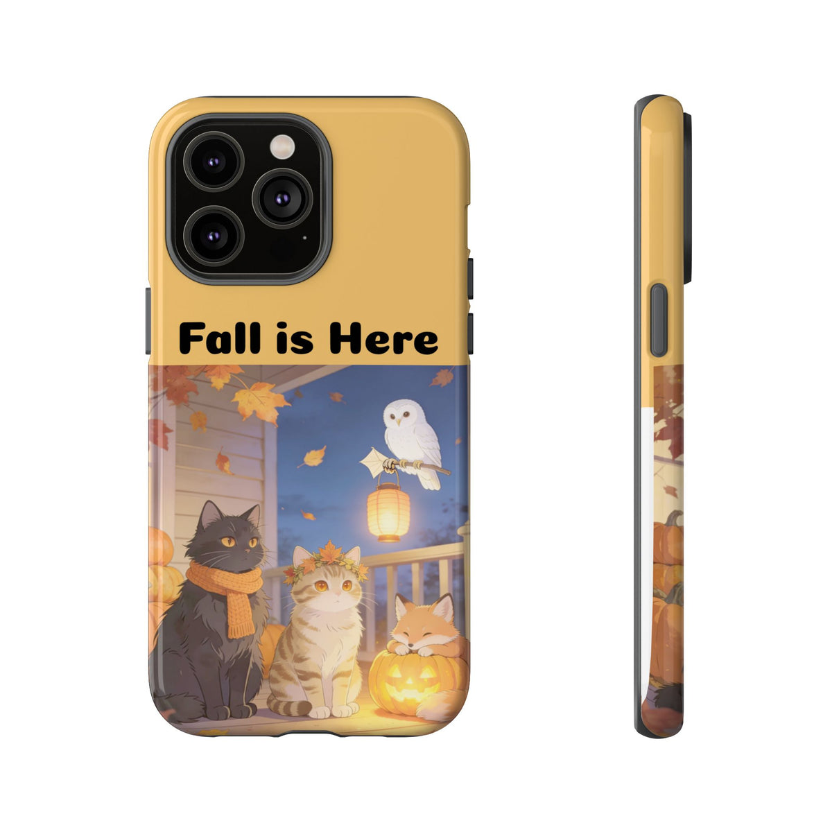 First Frost Watch — Autumn Cat iPhone Case