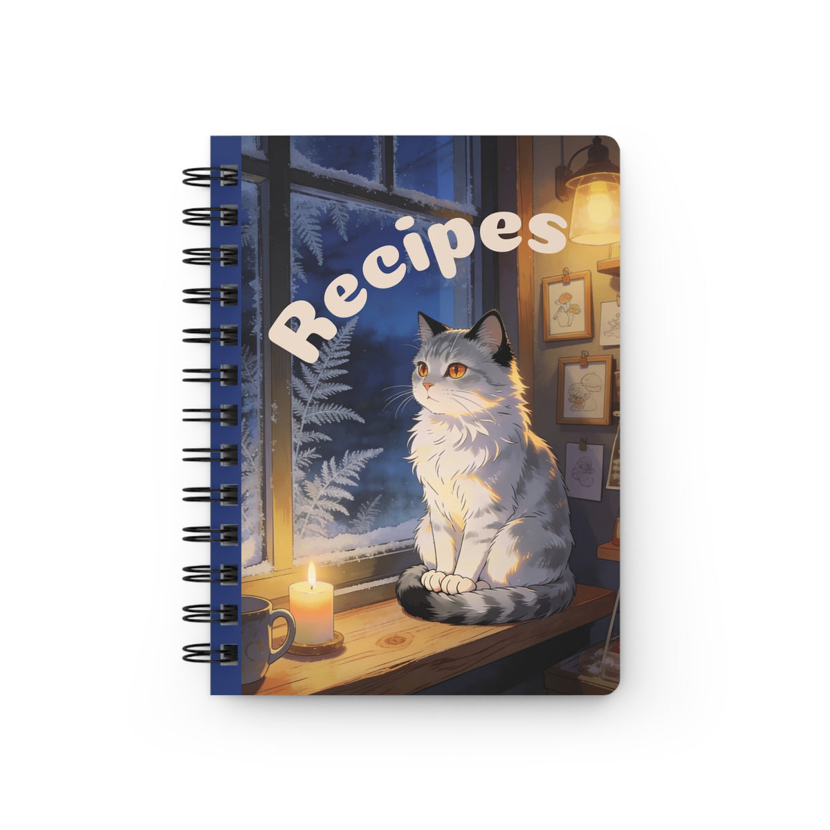 Keeper of the Windowsill - Spiral Notebook Recipe Journal