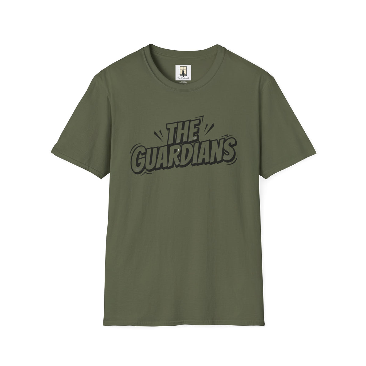 The Ink Guardian Brushstroke Cat T-Shirt
