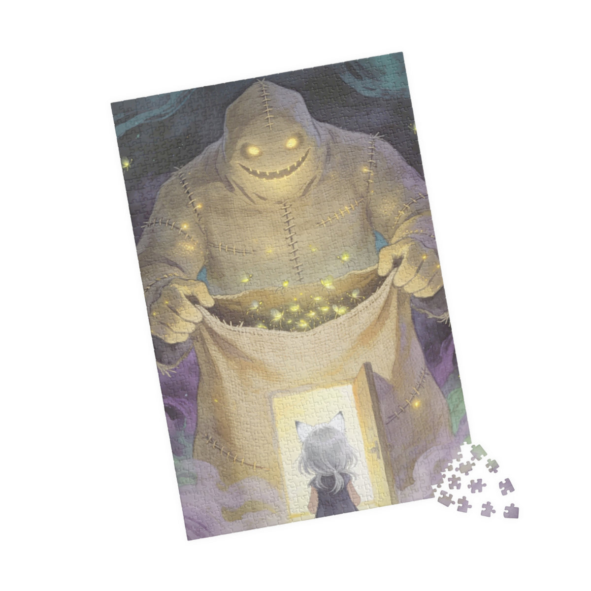 The Door-Knocker of Halloway Lane — Halloween Monster Trick-or-Treat Puzzle