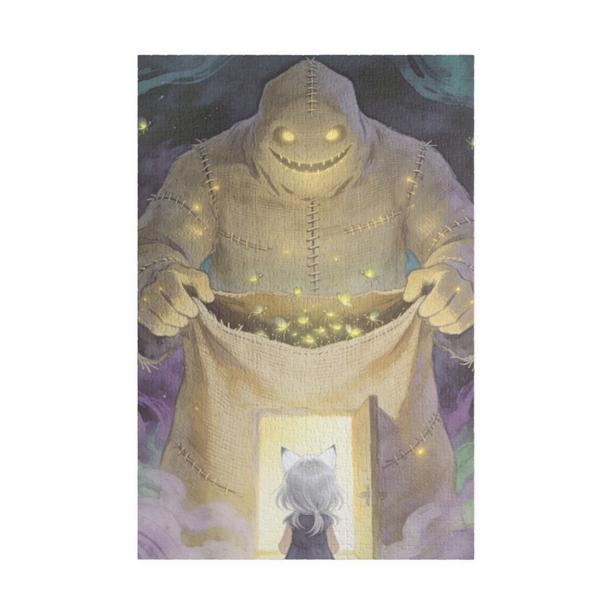 The Door-Knocker of Halloway Lane — Halloween Monster Trick-or-Treat Puzzle