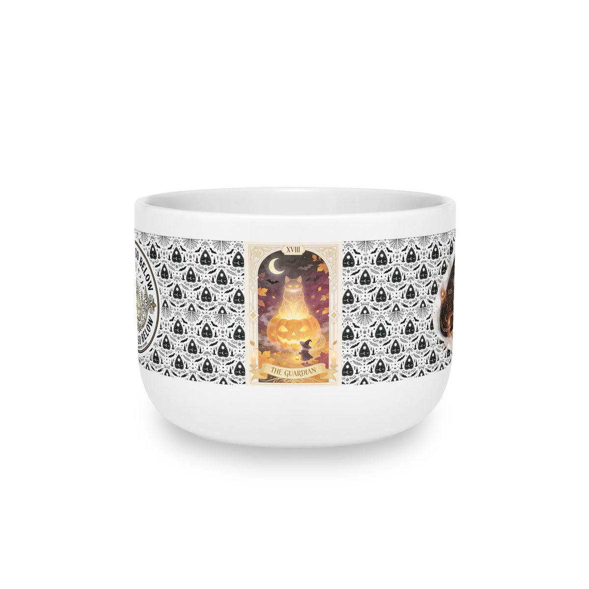 The Star, Poured Tall — Tarot Latte Mug, 25oz Starry Oracle Card