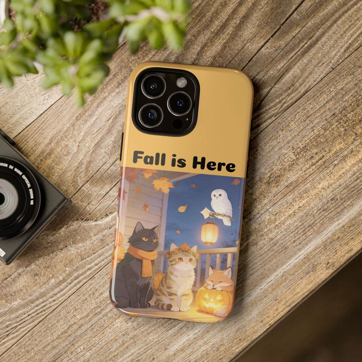 First Frost Watch — Autumn Cat iPhone Case