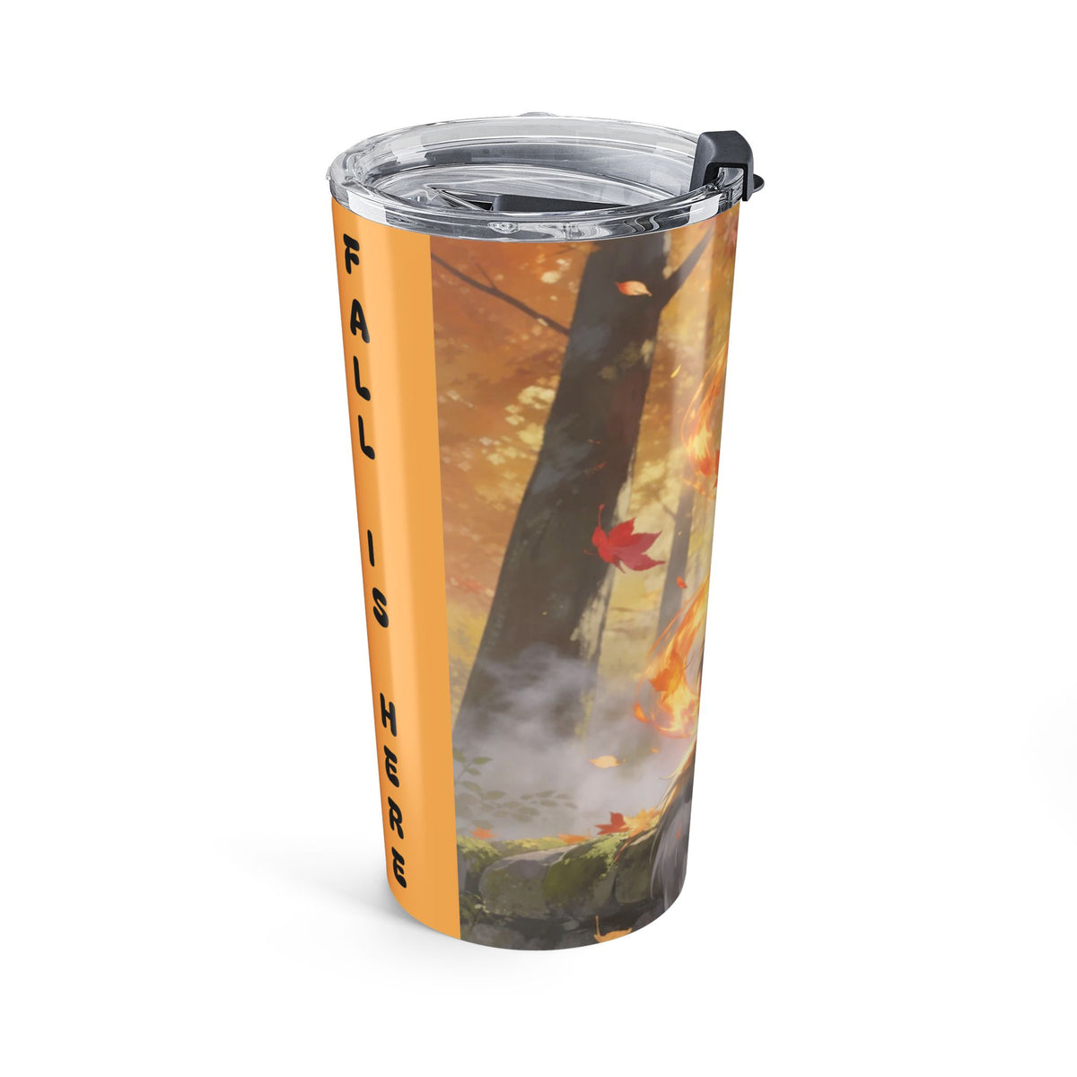 First Frost Watch — Autumn Cat 20 oz Insulated Tumbler