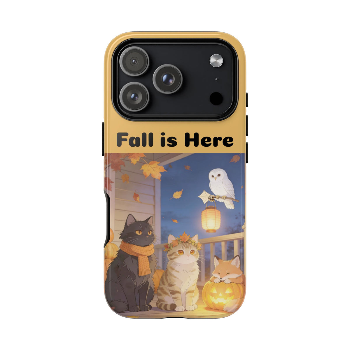 First Frost Watch — Autumn Cat iPhone Case