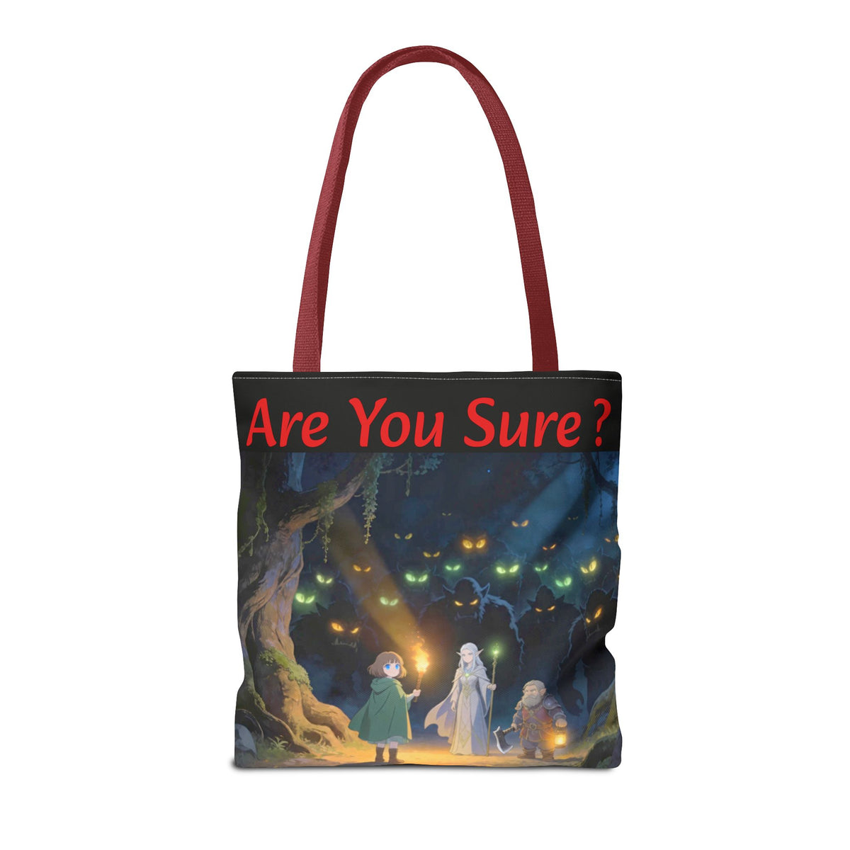 The Party's Loot — Fantasy RPG Tote Bag, Game Night Carryall