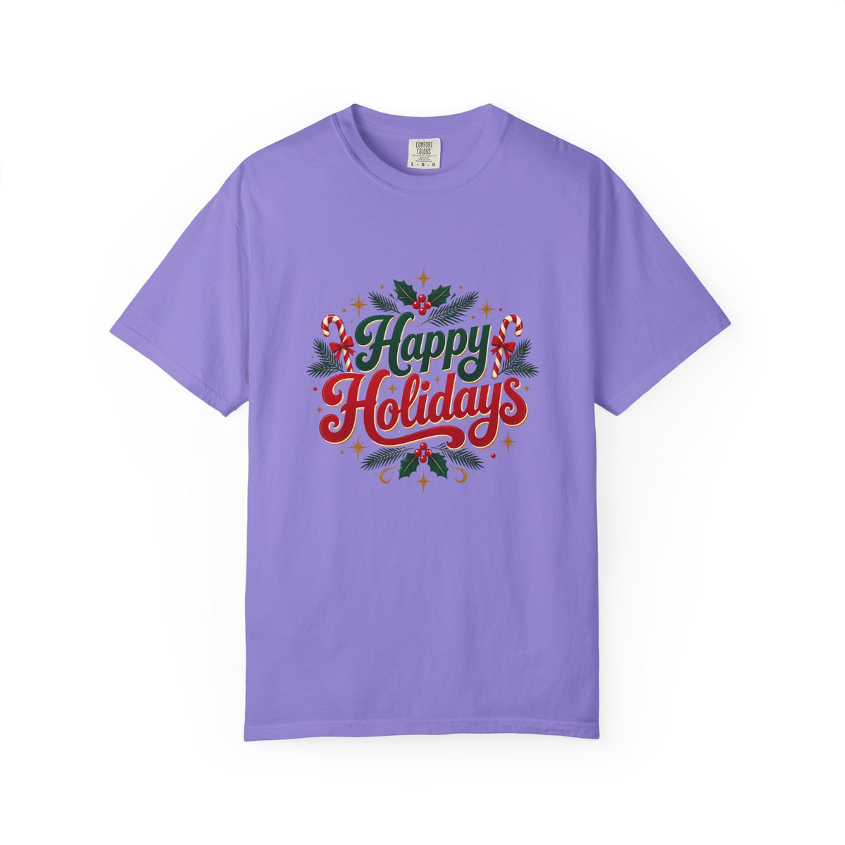 Silent Night Carol — Christmas Cat T-Shirt