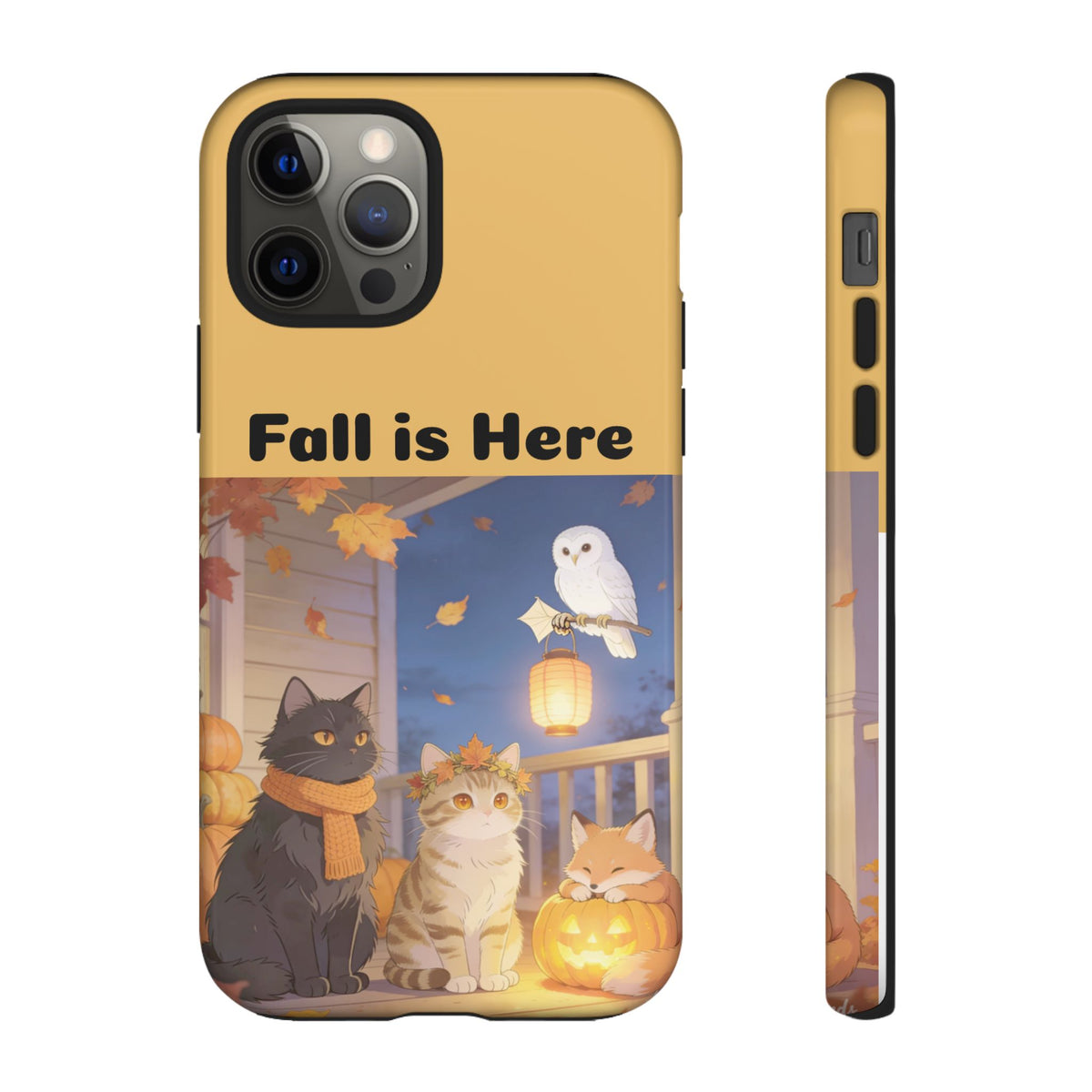 First Frost Watch — Autumn Cat iPhone Case