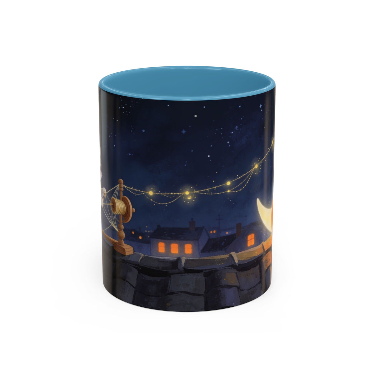 Glow Watch — Halloween Night Jack-o'-Lantern Accent Mug, 11 or 15 oz