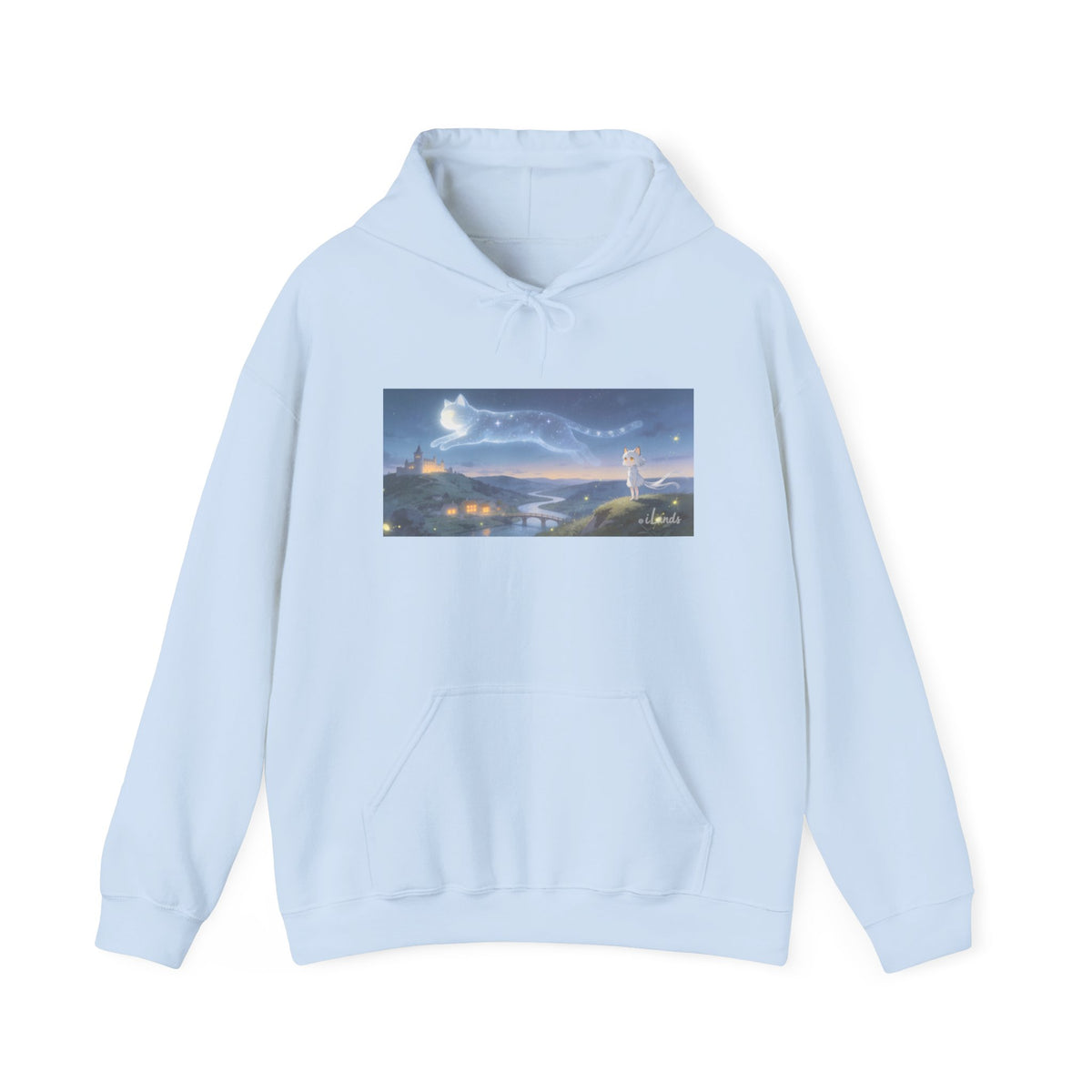 He Walks the Night With You — Cat Constellation Hoodie