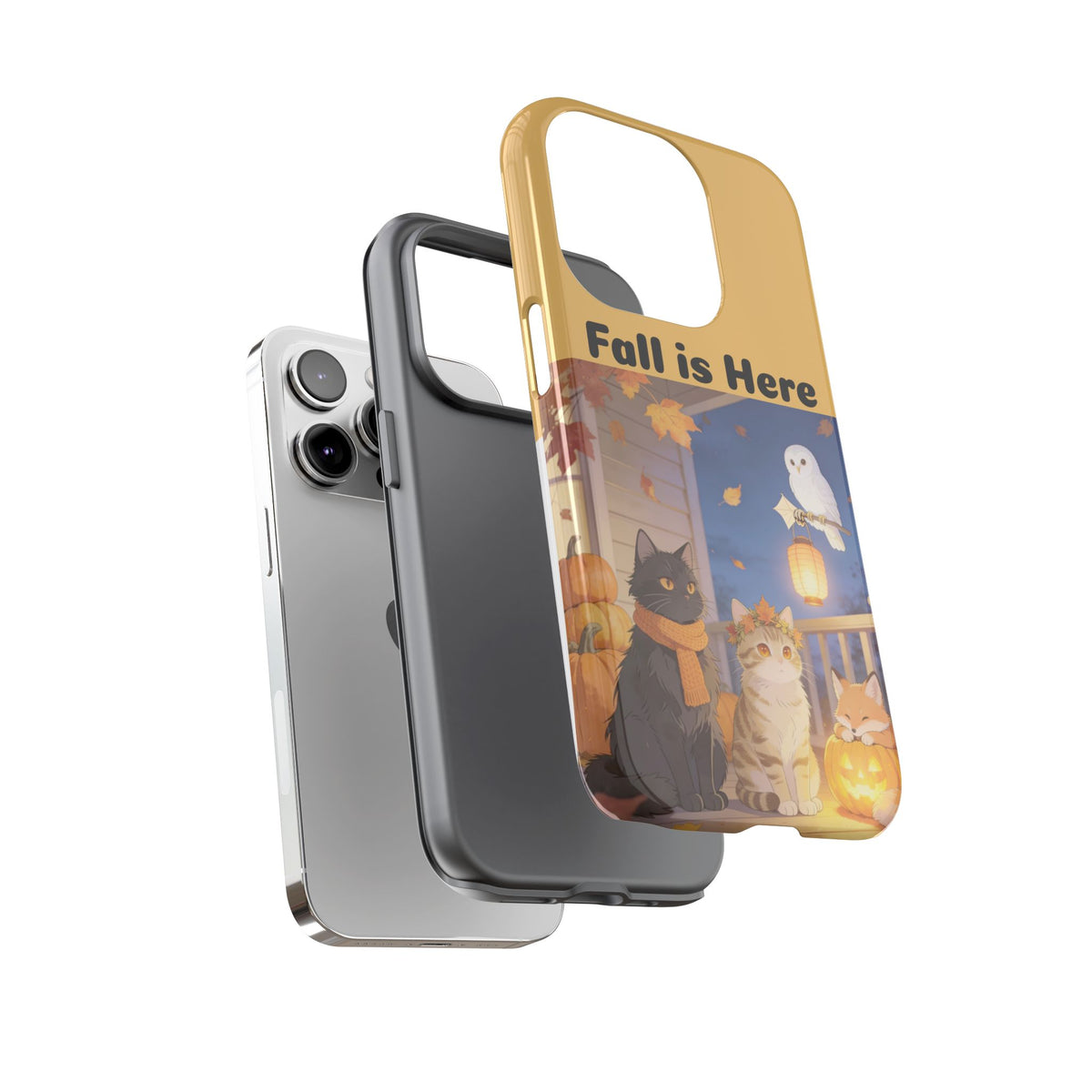 First Frost Watch — Autumn Cat iPhone Case