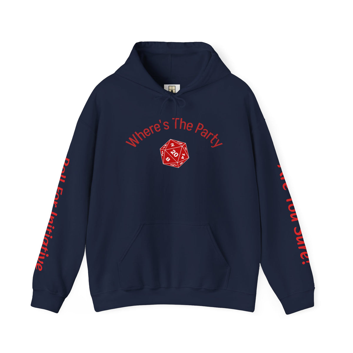 Roll for Initiative — Dragon Ampersand Hoodie, Tabletop Gaming