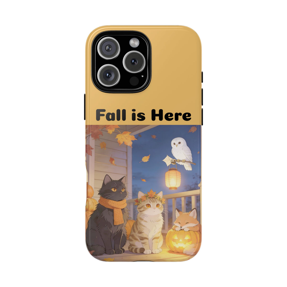 First Frost Watch — Autumn Cat iPhone Case