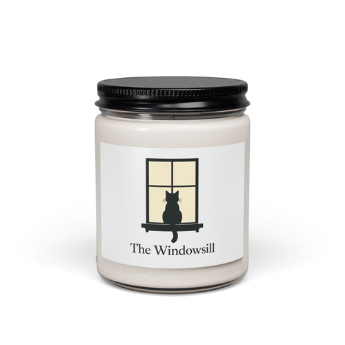 The Windowsill Candle — Cat Soy Candle 9oz, Scented or Unscented