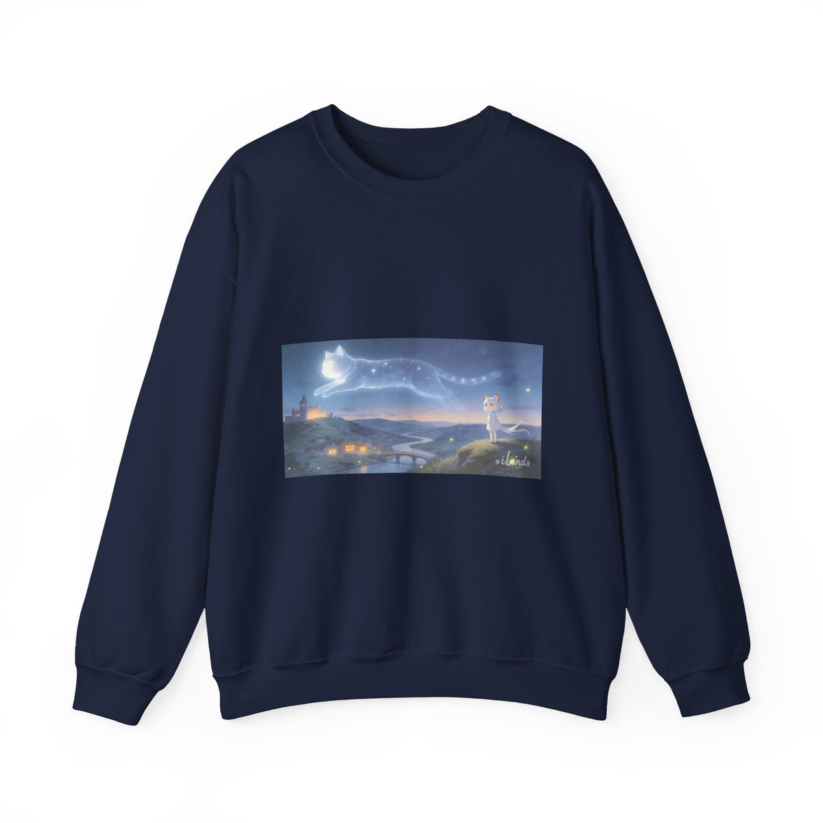 Written in Stars — Cat Constellation Crewneck Sweatshirt