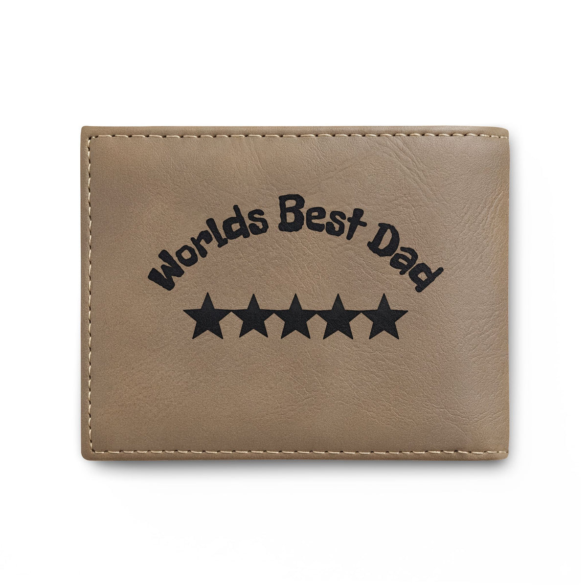 The Quiet Provider — Dad Bi-Fold Wallet, Silhouette Design