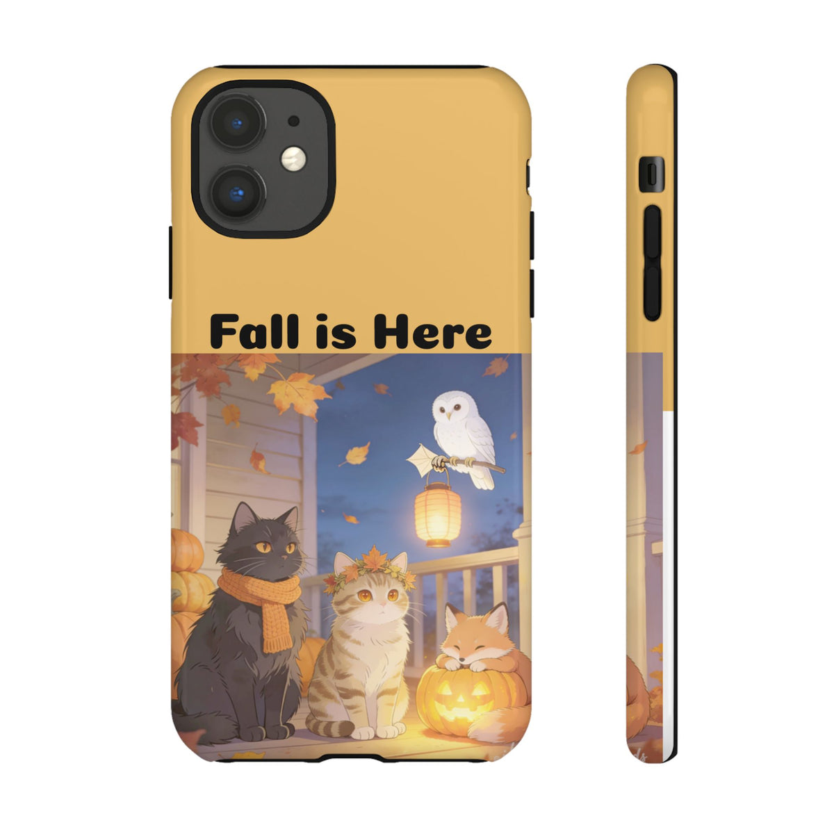 First Frost Watch — Autumn Cat iPhone Case