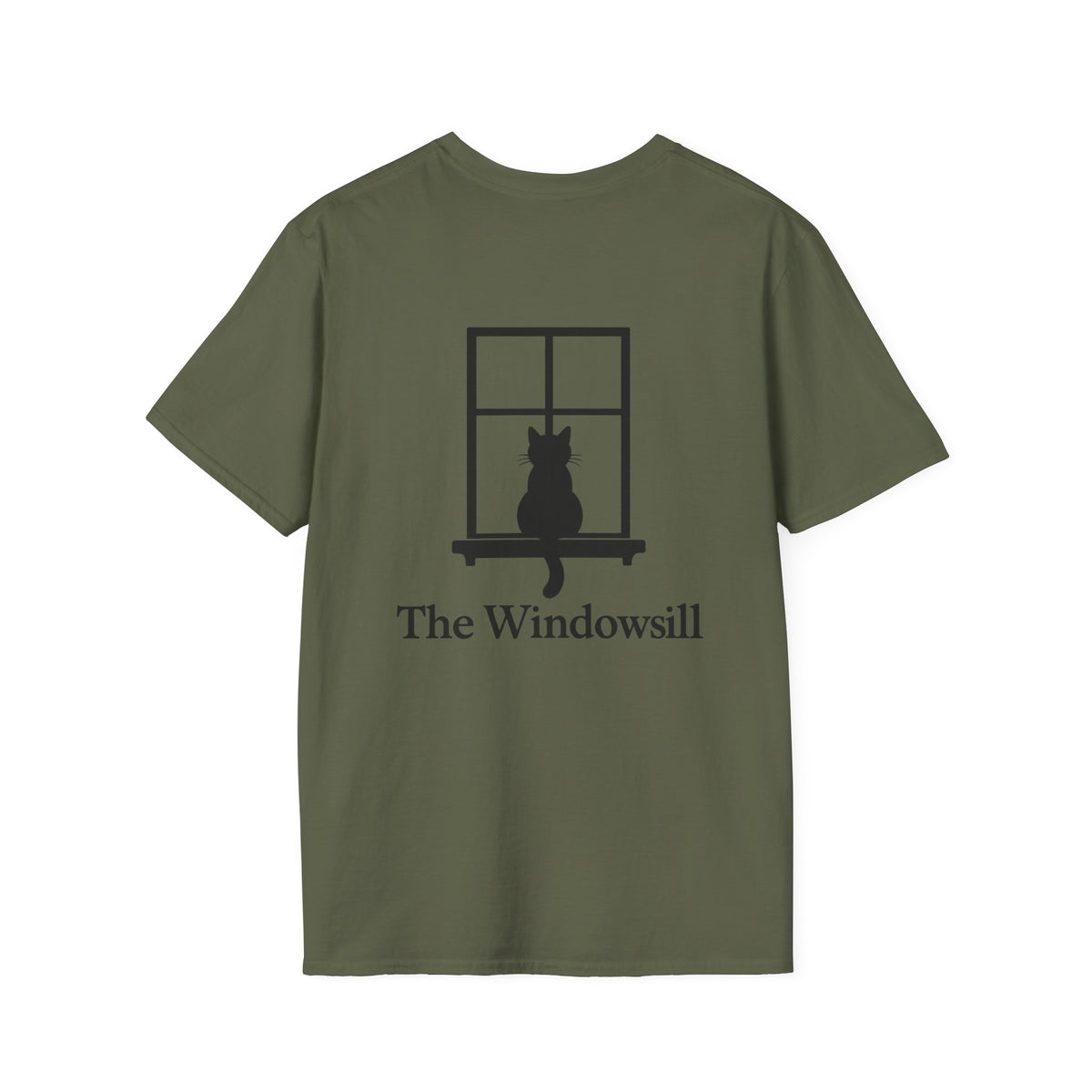 The Windowsill Cat — Window Silhouette Graphic Tee