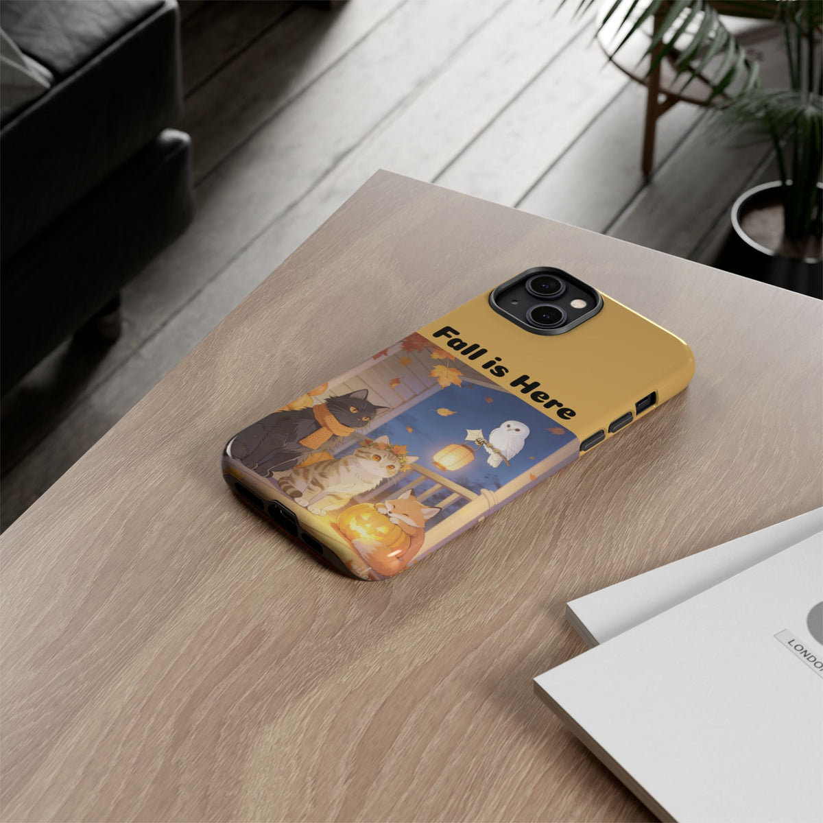 First Frost Watch — Autumn Cat iPhone Case