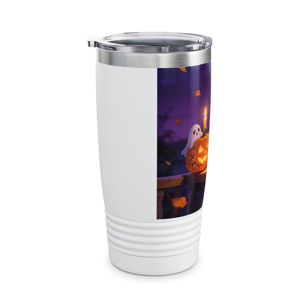 The Porch Watcher  - 20oz Halloween Cat Tumbler