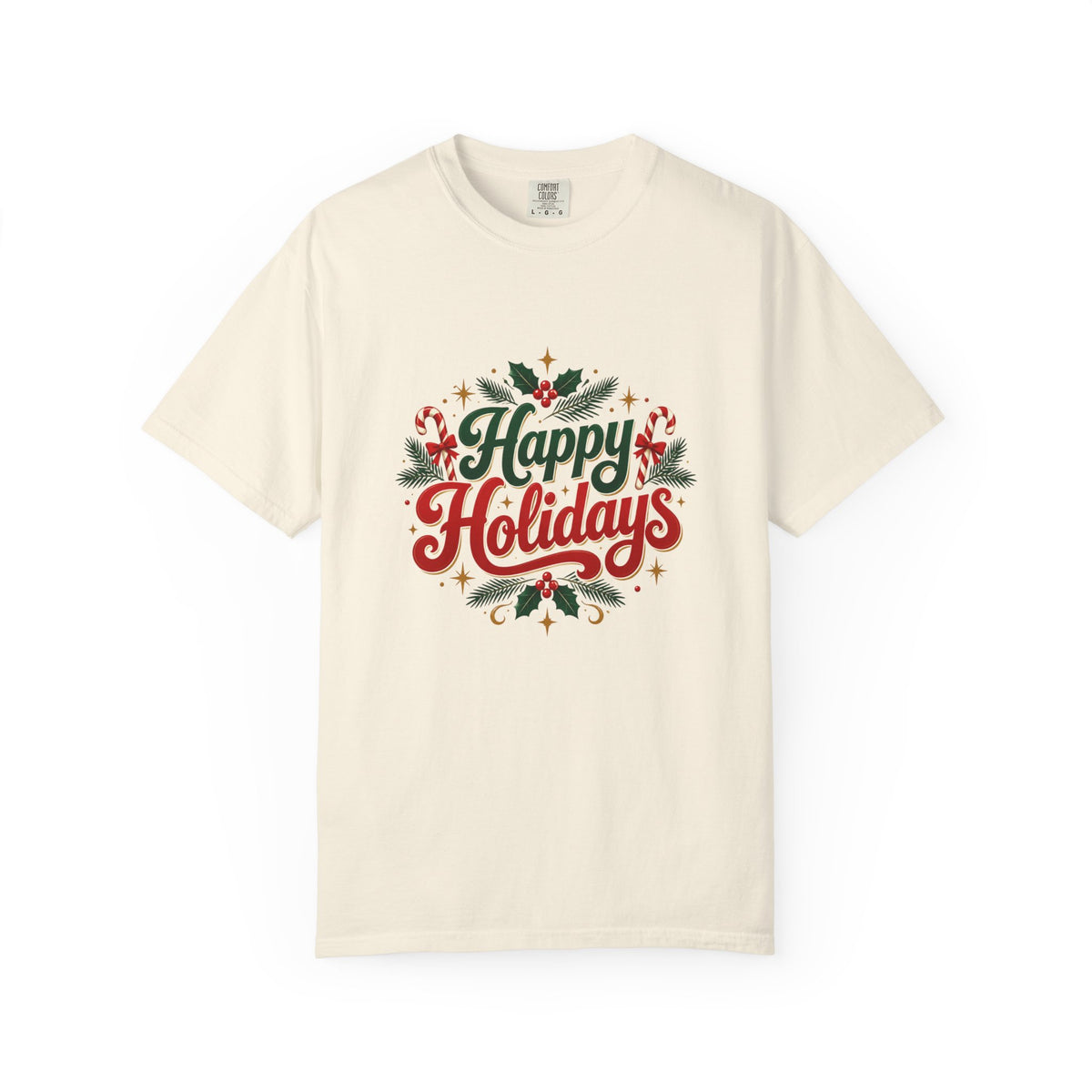 Silent Night Carol — Christmas Cat T-Shirt