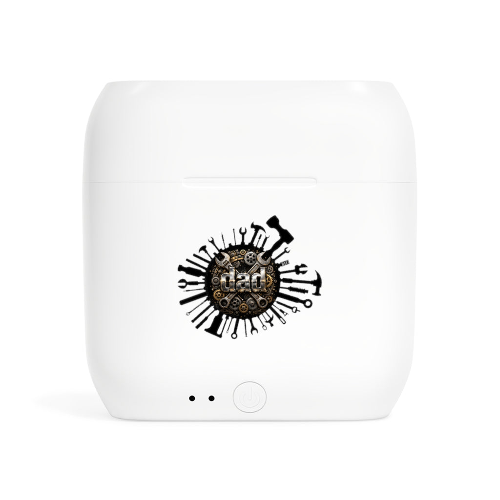 Every Note, Guarded — Dad Wireless Earbuds with Tool Case