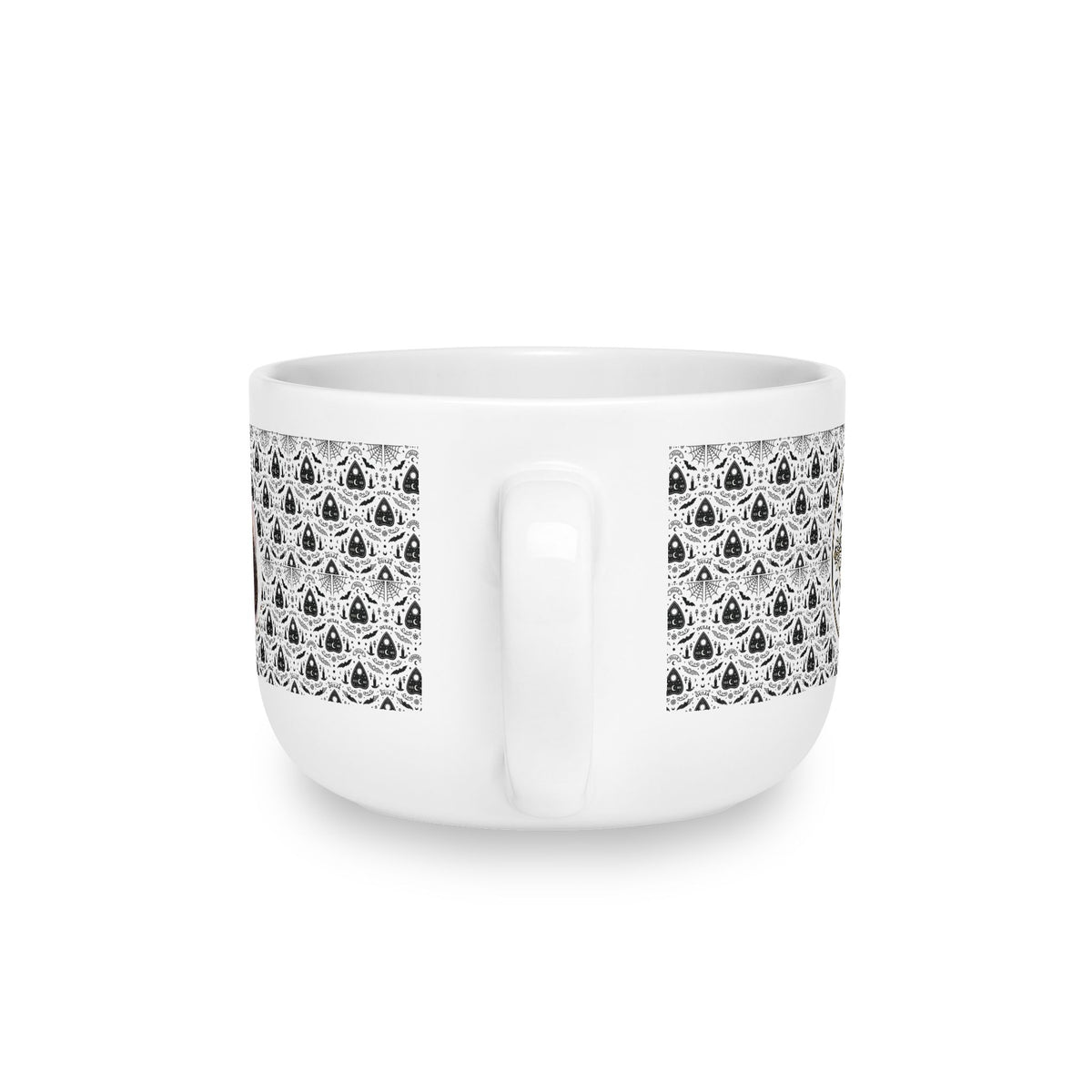 The Star, Poured Tall — Tarot Latte Mug, 25oz Starry Oracle Card