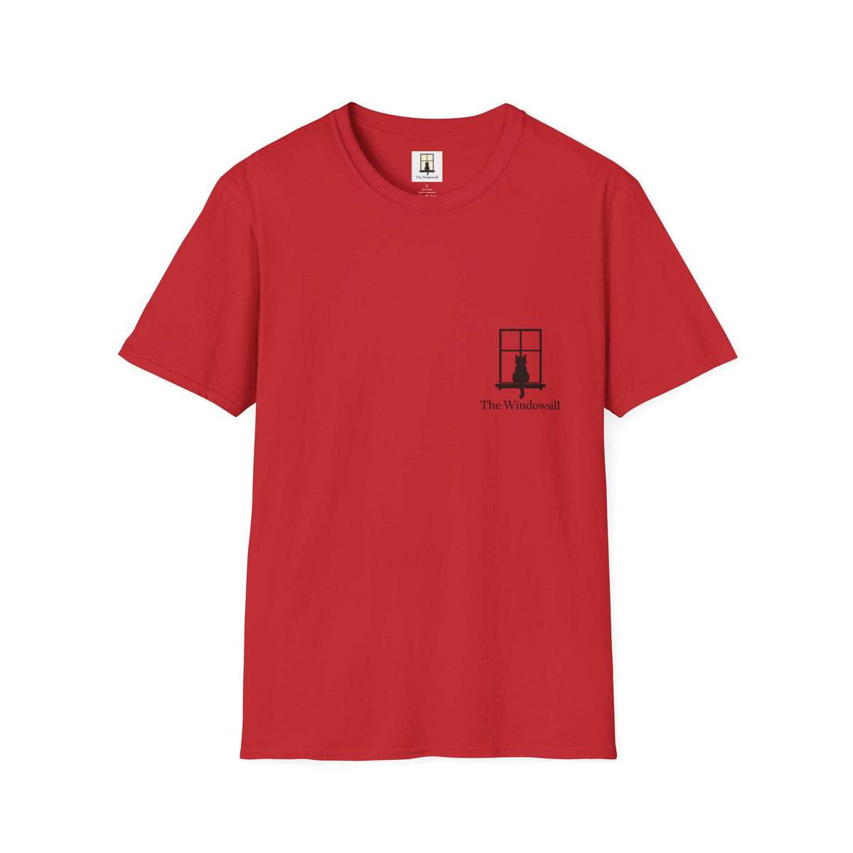The Windowsill Cat — Window Silhouette Graphic Tee