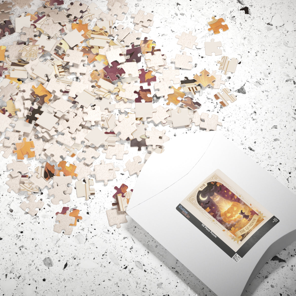 Draw Your Guardian — Halloween Cat Jigsaw Puzzle, 110–1014 pc