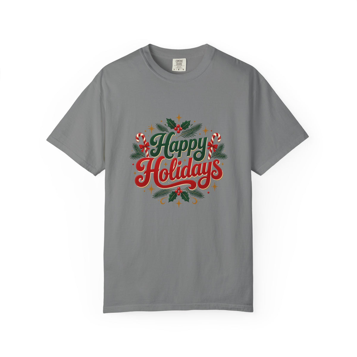 Silent Night Carol — Christmas Cat T-Shirt