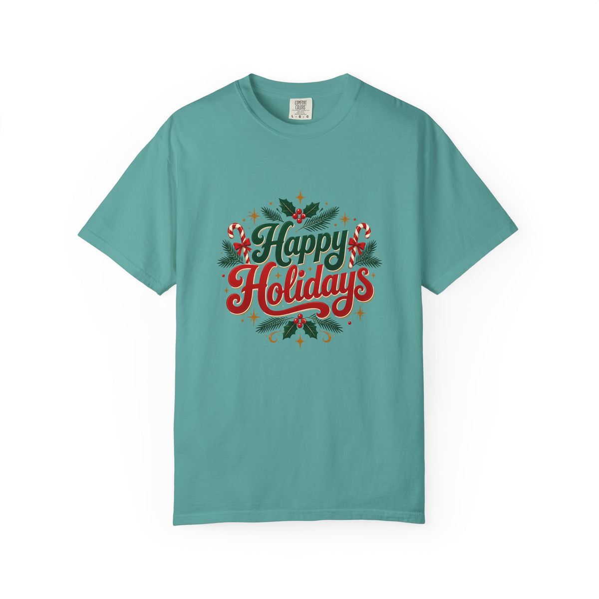 Silent Night Carol — Christmas Cat T-Shirt