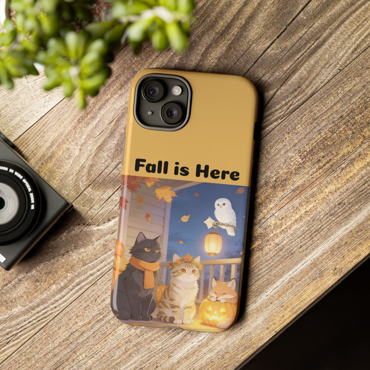 First Frost Watch — Autumn Cat iPhone Case