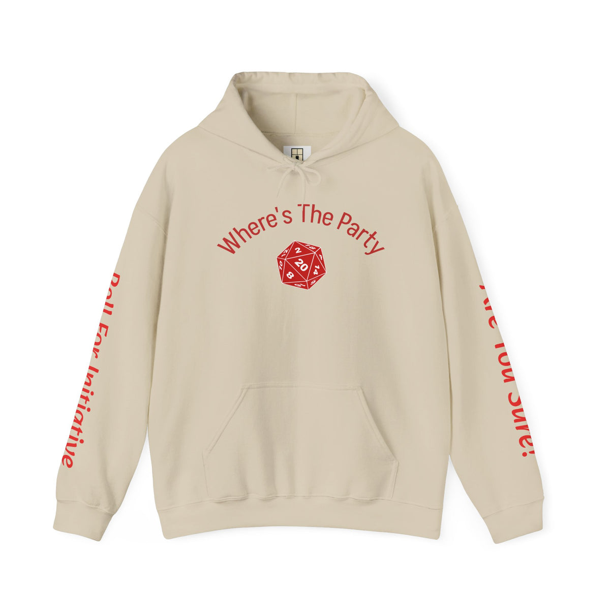 Roll for Initiative — Dragon Ampersand Hoodie, Tabletop Gaming