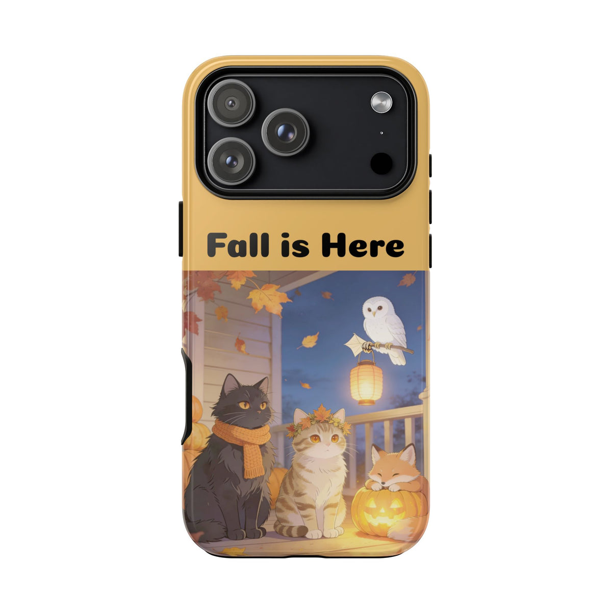 First Frost Watch — Autumn Cat iPhone Case