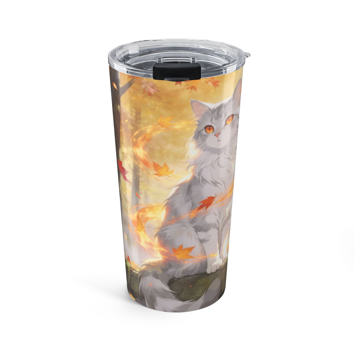 First Frost Watch — Autumn Cat 20 oz Insulated Tumbler