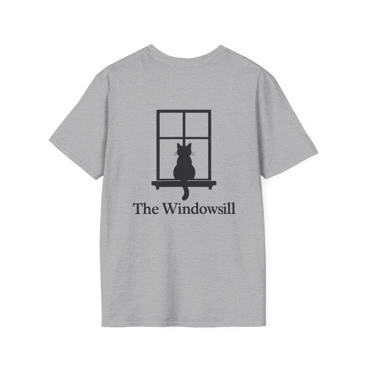 The Windowsill Cat — Window Silhouette Graphic Tee