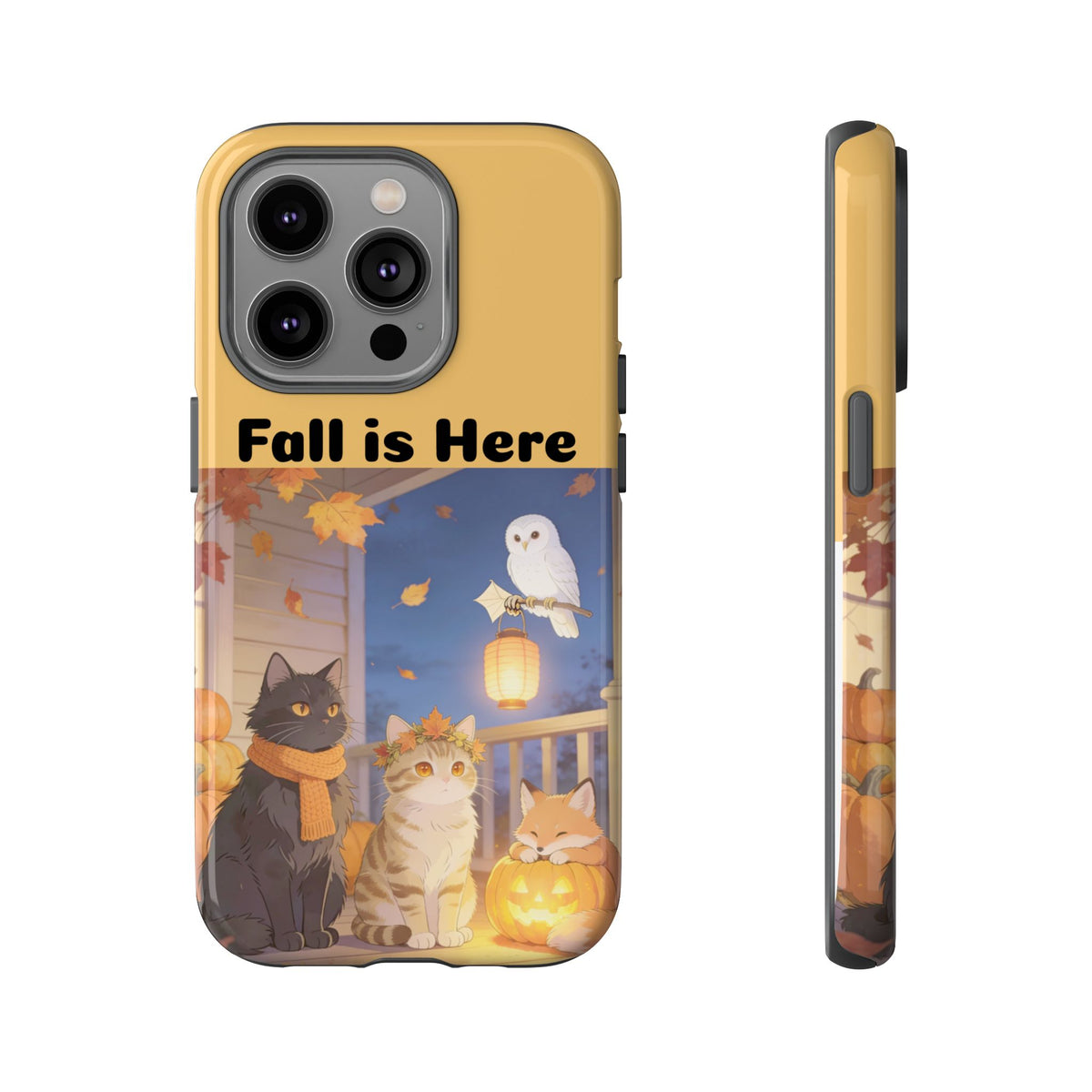 First Frost Watch — Autumn Cat iPhone Case
