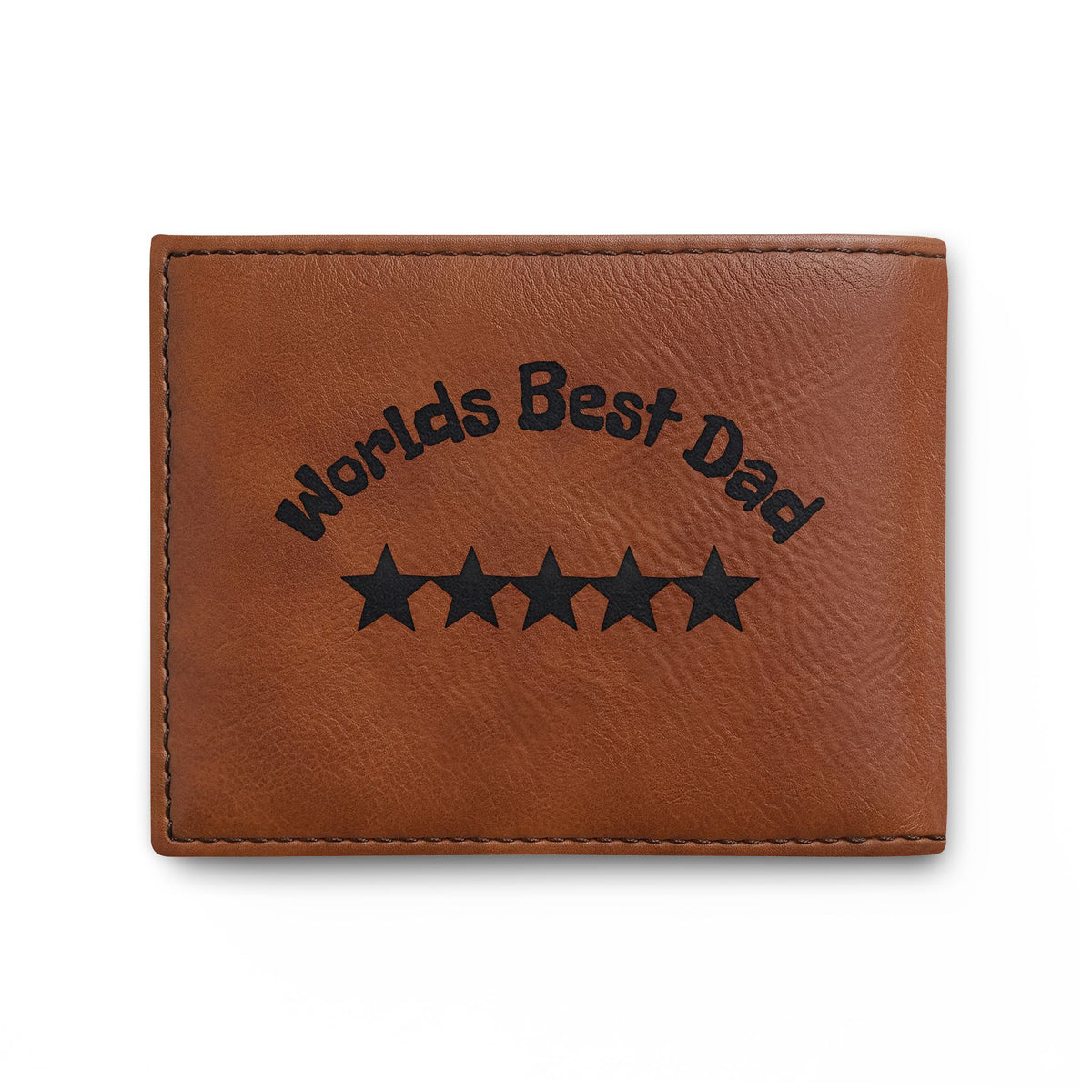 The Quiet Provider — Dad Bi-Fold Wallet, Silhouette Design