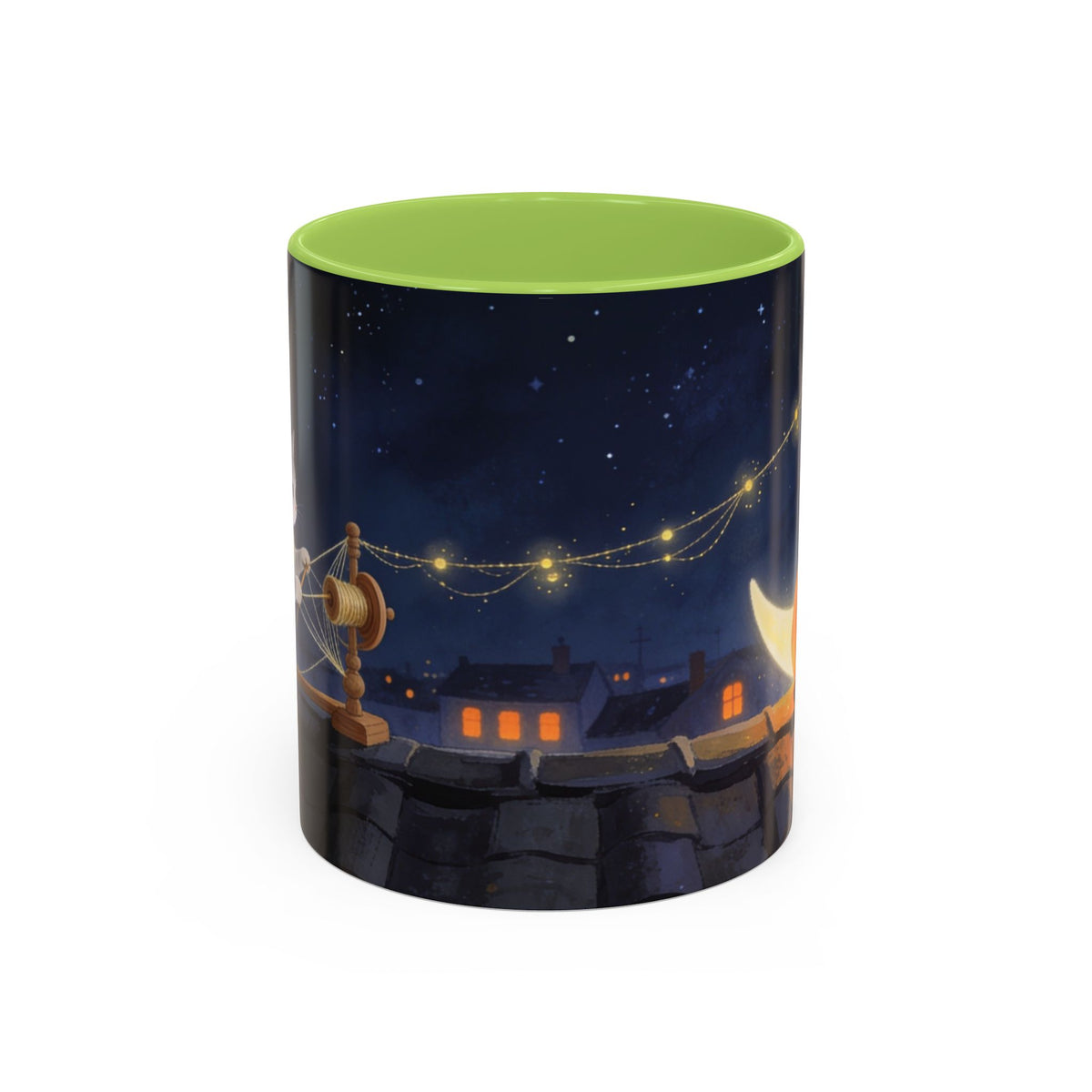 Glow Watch — Halloween Night Jack-o'-Lantern Accent Mug, 11 or 15 oz