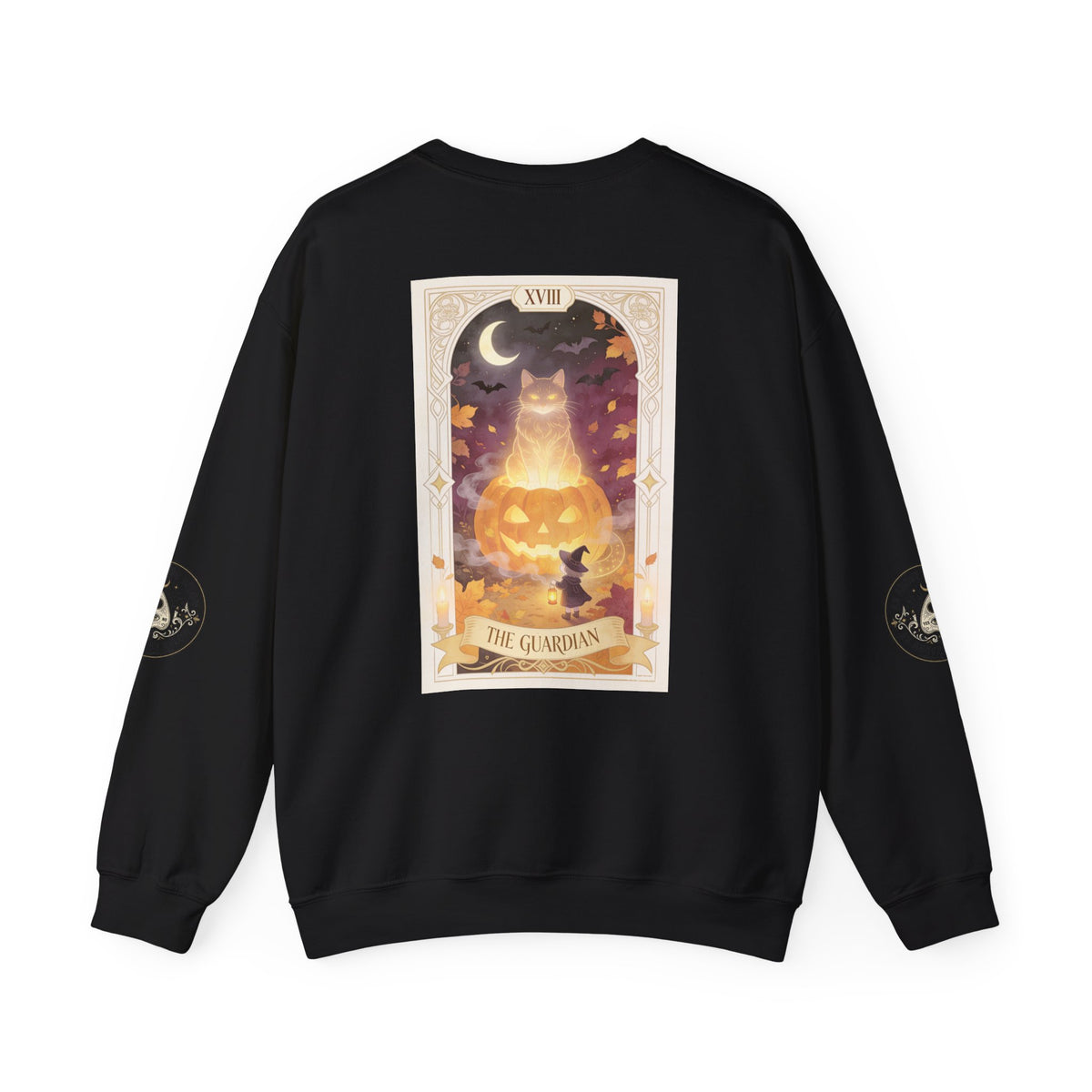 The Answers Wait — Mystic Ouija Planchette Crewneck Sweatshirt